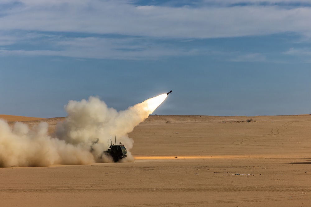 HIMARS live-fire exercise