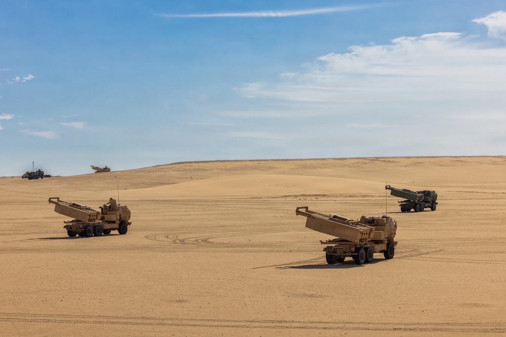 HIMARS live-fire exercise