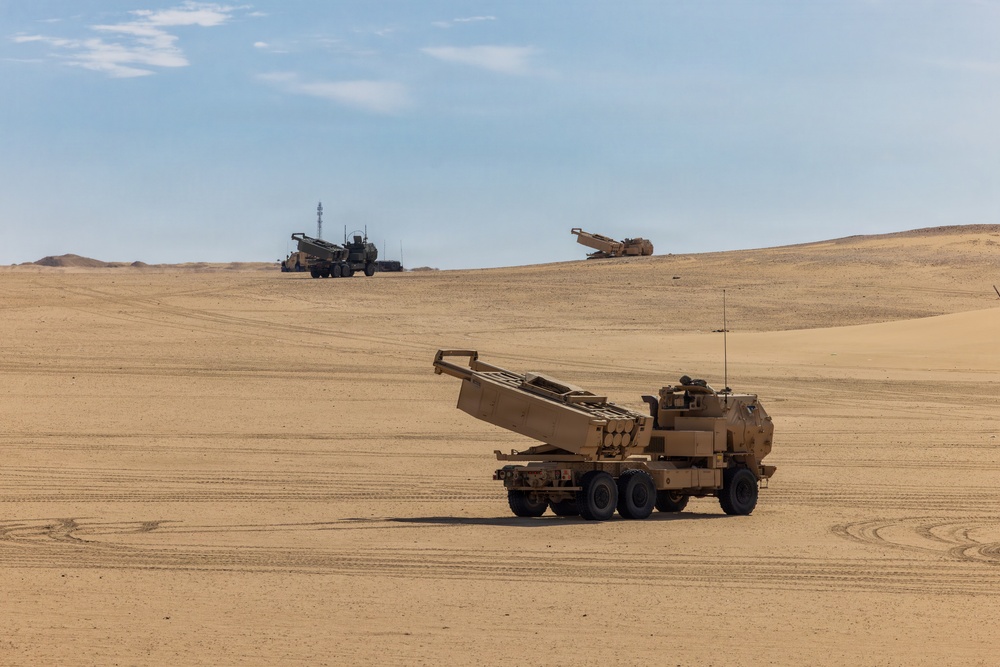 HIMARS live-fire exercise