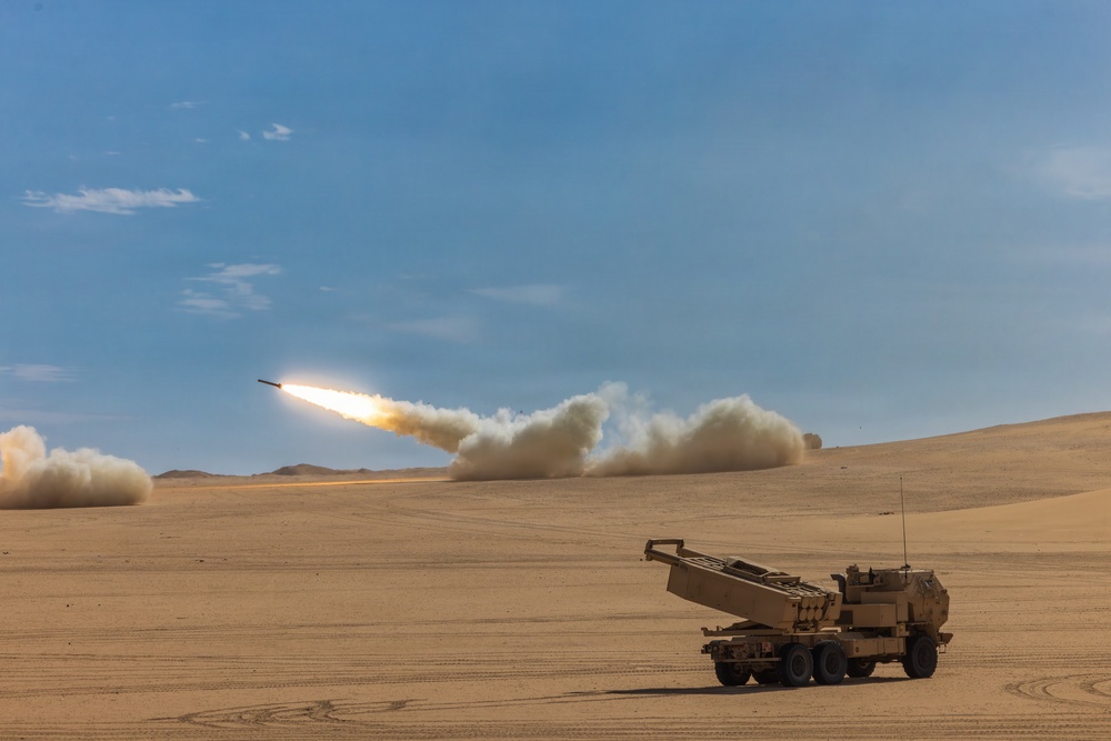 HIMARS live-fire exercise