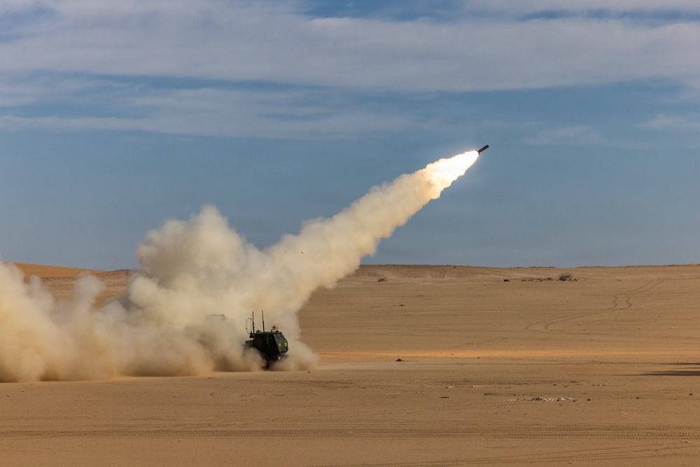 HIMARS live-fire exercise
