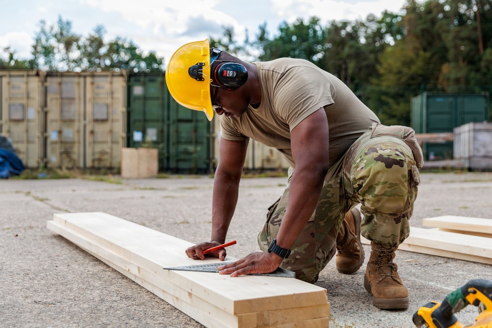 U.S. Army Engineers Build Infrastructure for 7th MSC