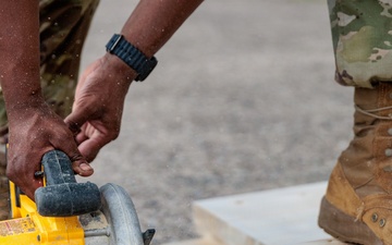 U.S. Army Engineers Build Infrastructure for 7th MSC