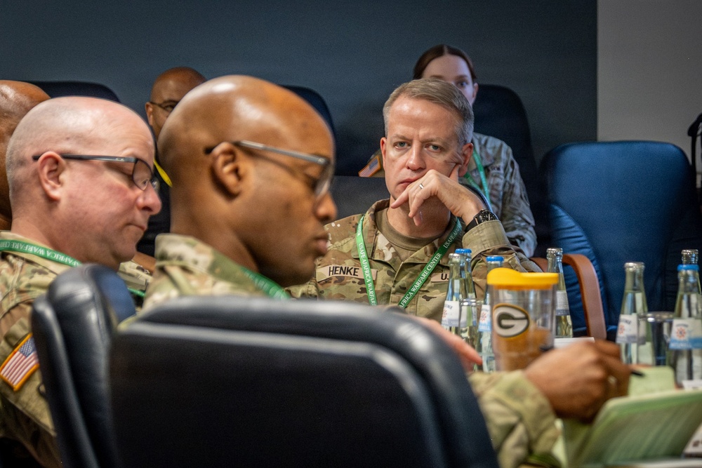 Army air defenders qualify alongside Air Force and Marines during joint simulation in Germany