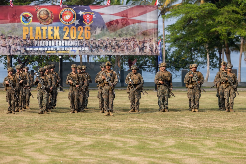 MRF-D Marines participate in closing ceremony for platoon exchange in Indonesia