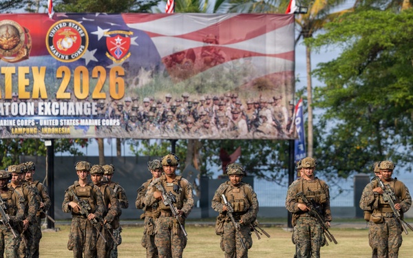 MRF-D Marines participate in closing ceremony for platoon exchange in Indonesia