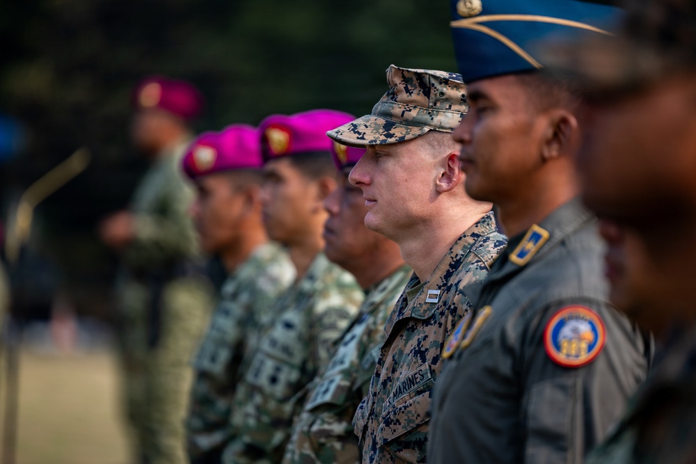 MRF-D Marines participate in closing ceremony for platoon exchange in Indonesia