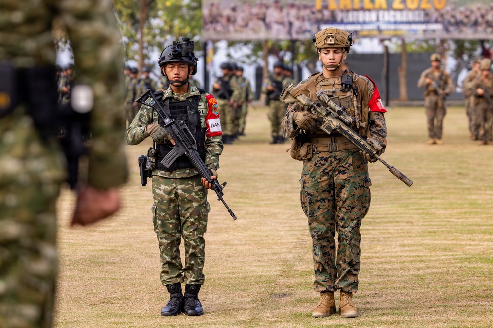 MRF-D Marines participate in closing ceremony for platoon exchange in Indonesia