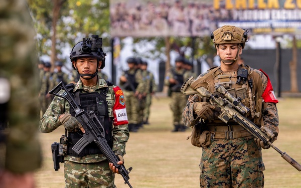 MRF-D Marines participate in closing ceremony for platoon exchange in Indonesia