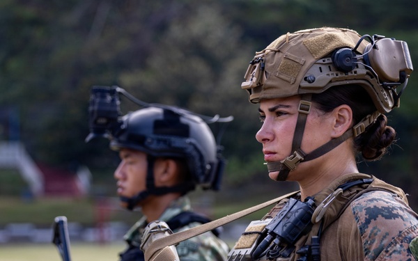MRF-D Marines participate in closing ceremony for platoon exchange in Indonesia