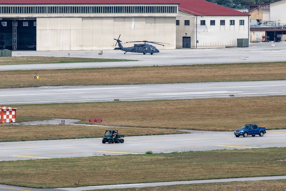 Aviano ATC conducts first landing from alternate tower during joint exercise