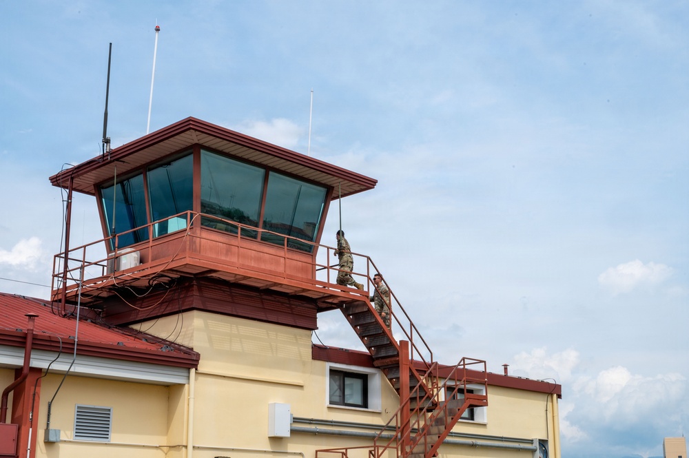 Aviano ATC conducts first landing from alternate tower during joint exercise
