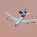 KC-135 refuels E-3 in CENTCOM AOR