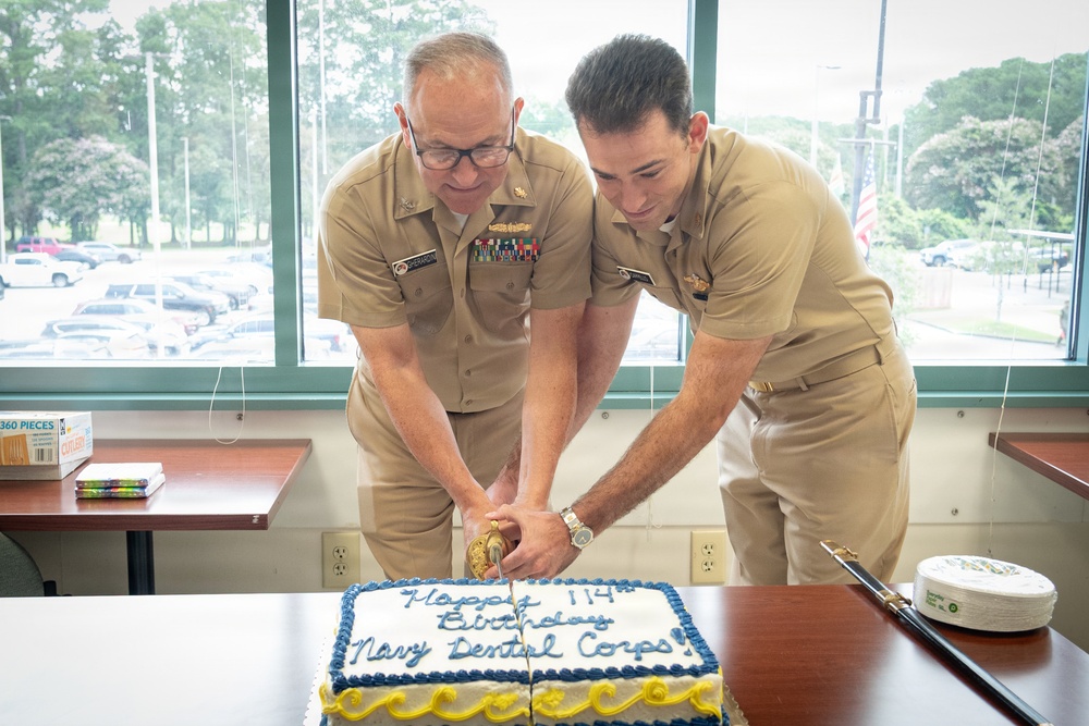 Cherry Point Clinic Celebrates Dental Corps Birthday