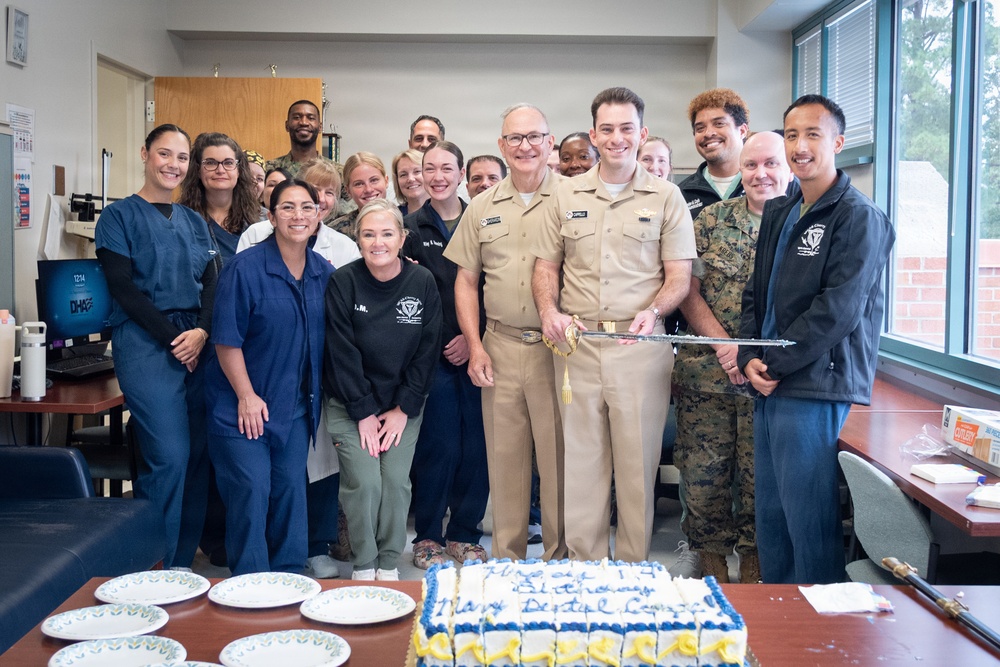 Cherry Point Clinic Celebrates Dental Corps Birthday