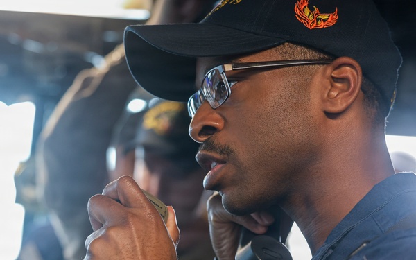 Oscar Austin Departs NAVSTA Rota