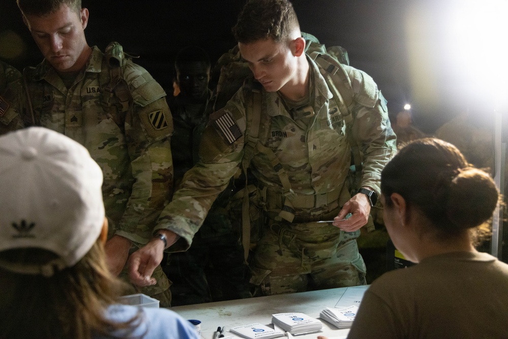 3rd Infantry Division hosts Danish Flyver Ruck March
