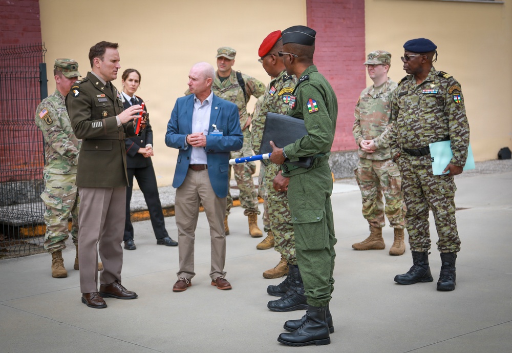 US, Central African Republic hold Garrison Management engagement in Italy