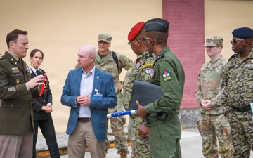 US, Central African Republic hold garrison management engagement in Italy