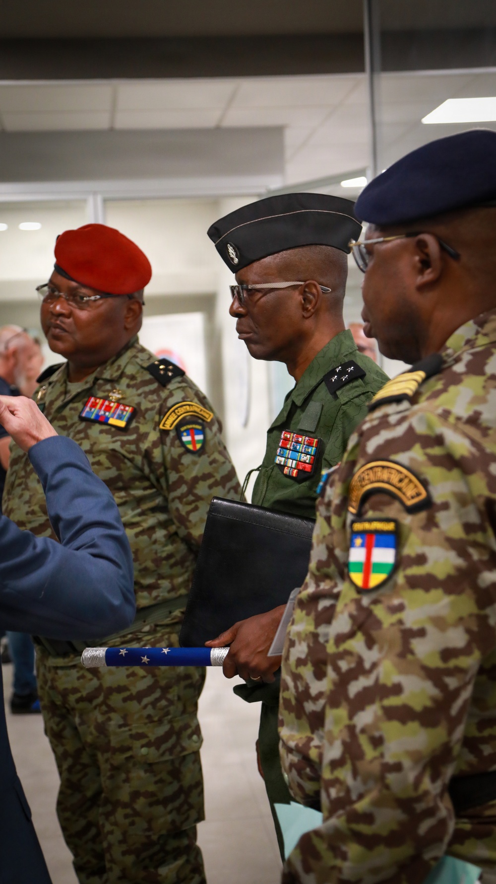 US, Central African Republic hold Garrison Management engagement in Italy