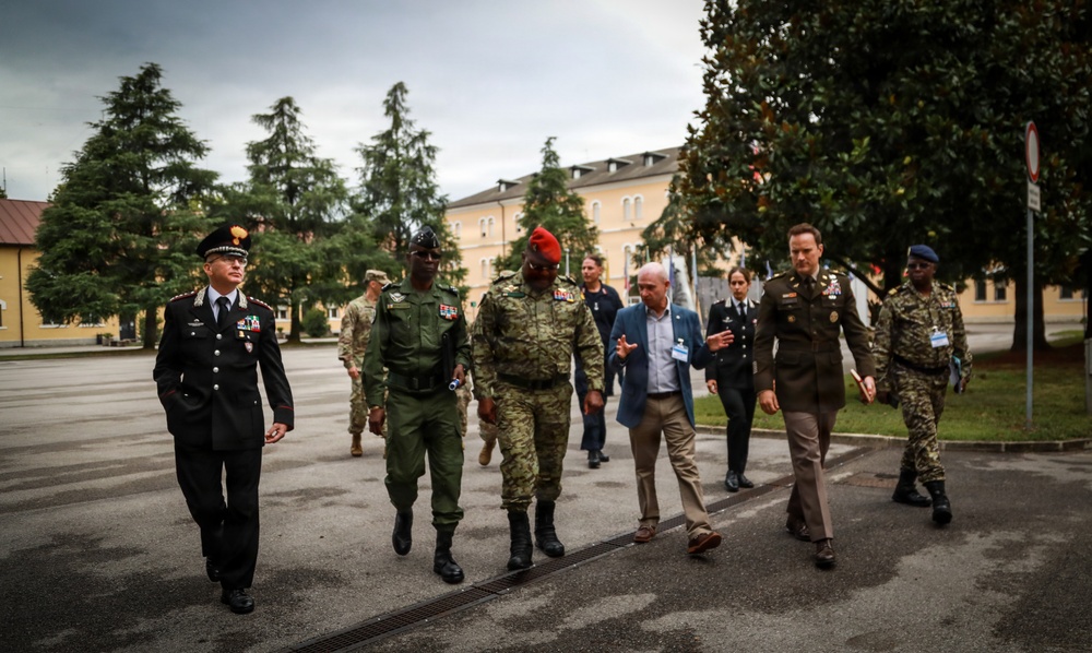 US, Central African Republic hold Garrison Management engagement in Italy