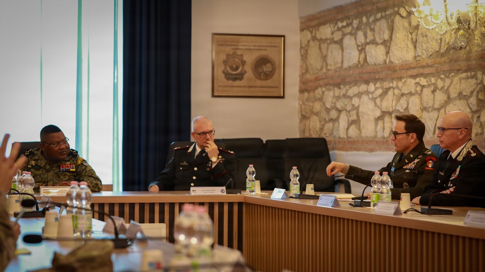 US, Central African Republic hold Garrison Management engagement in Italy