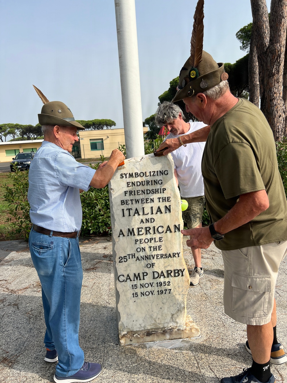 Honoring a Promise in Stone: Alfredo Tarabella’s Lifelong Bond with the U.S. Military