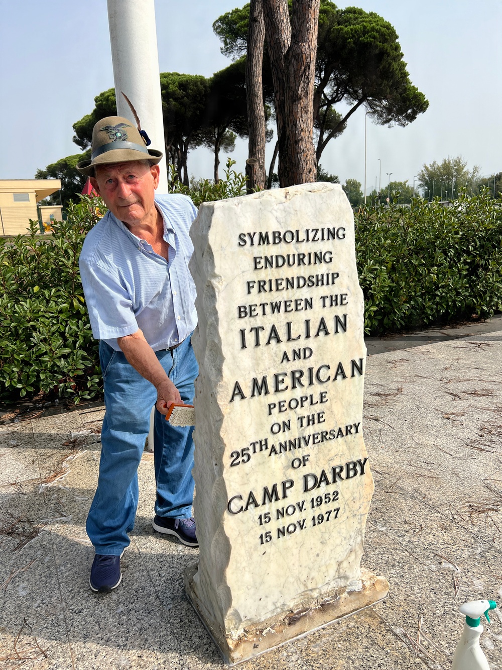Honoring a Promise in Stone: Alfredo Tarabella’s Lifelong Bond with the U.S. Military