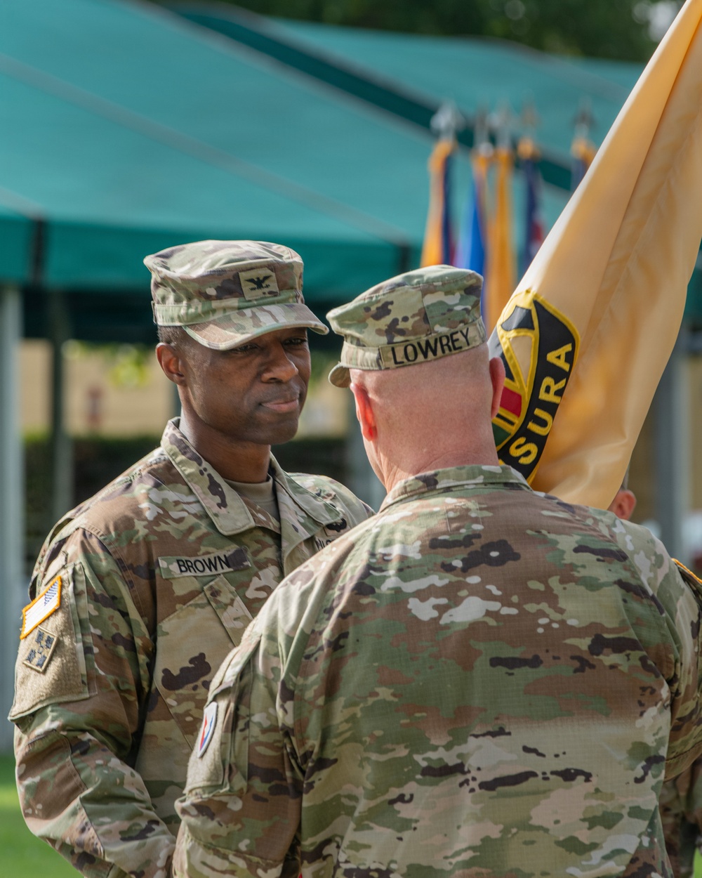 414th Contracting Support Brigade Change of Command Ceremony