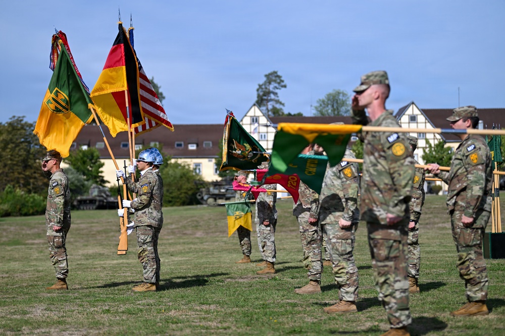18th Military Police Brigade Assumption of Responsibility Ceremony