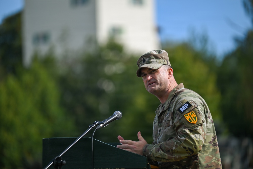 18th Military Police Brigade Assumption of Responsibility Ceremony