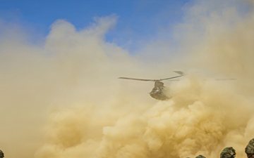 U.S. Army Soldiers Conduct Operations in the Middle East