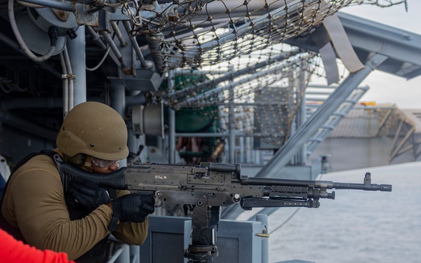 Navy Sailors Shoot .50 Cal