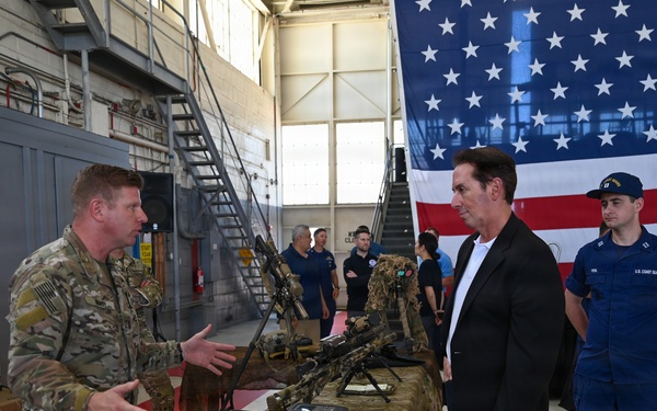 Deputy secretary of the Department of Homeland Security visits Coast Guard units in San Diego