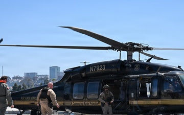 Deputy secretary of the Department of Homeland Security visits Coast Guard units in San Diego
