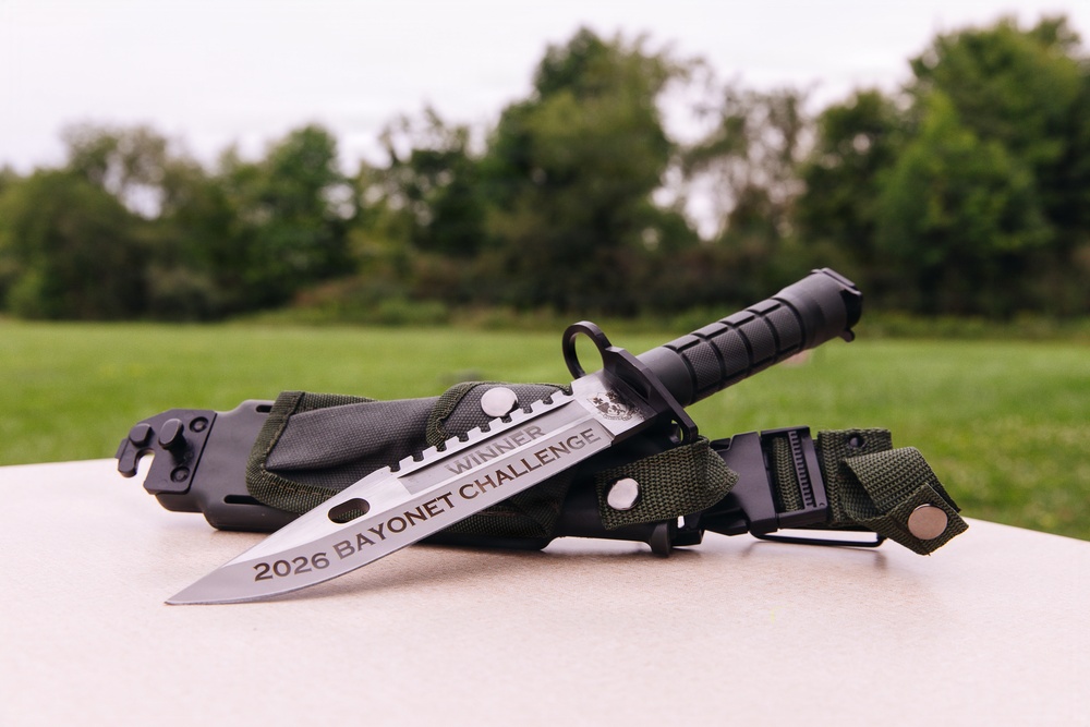 1-112th Infantry sharpens skills during inaugural Bayonet Challenge