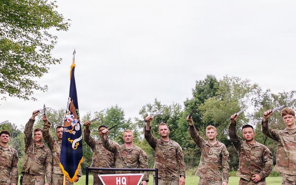 1-112th Infantry sharpens skills during inaugural Bayonet Challenge