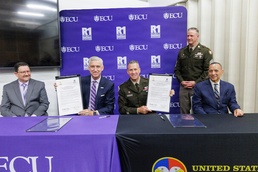 Army innovation moves into operational use under ECU-Army Reserve agreement