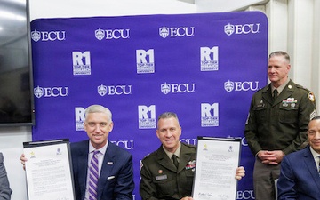 Army innovation moves into operational use under ECU-Army Reserve agreement