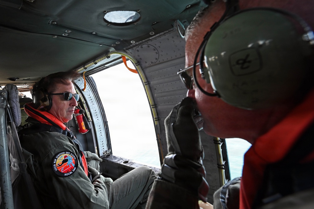 Deputy secretary of the Department of Homeland Security visits Coast Guard units in San Diego