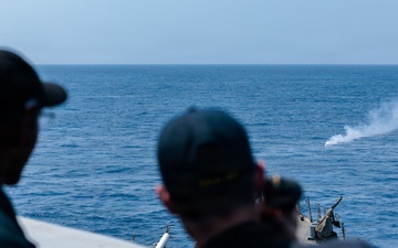 Ship Handling Training aboard USS Gonzalez