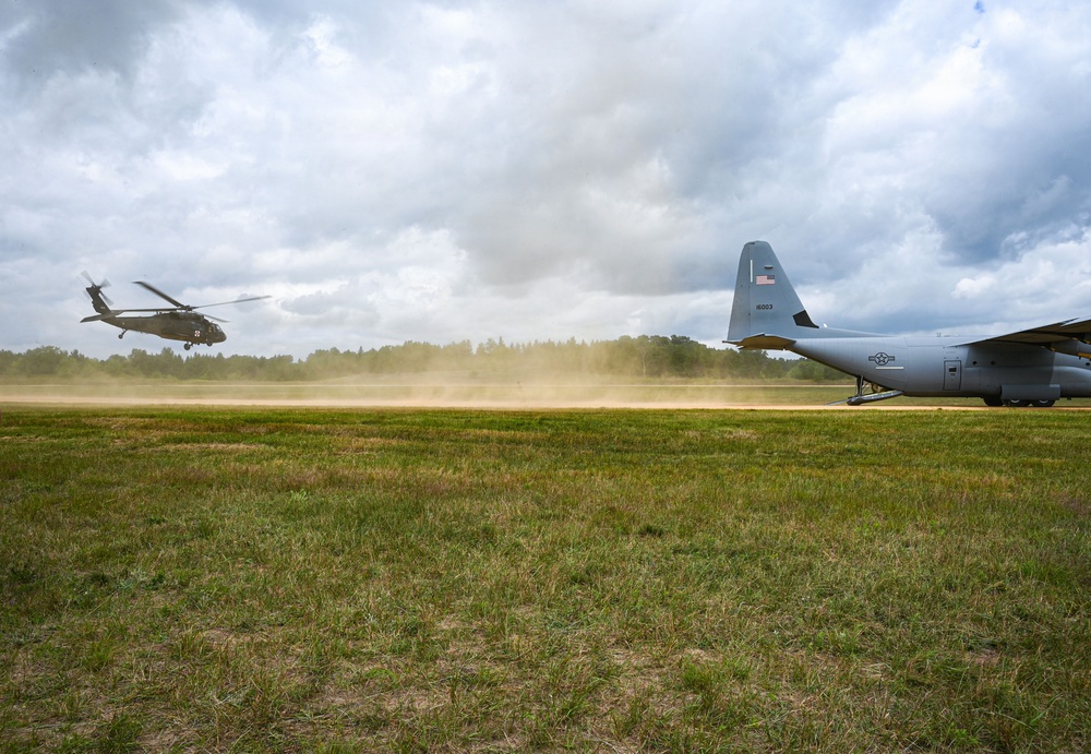 Georgia Army, Air National Guard conduct joint casualty transfer training during Patriot 26