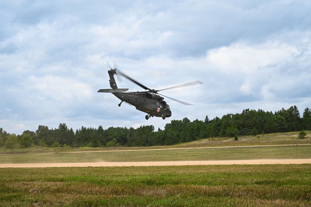 Georgia Army, Air National Guard conduct joint casualty transfer training during Patriot 26