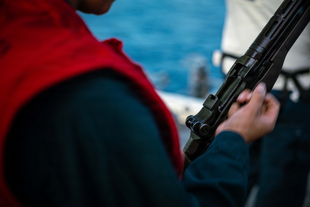 IKE conducts replenishment-at sea evolution