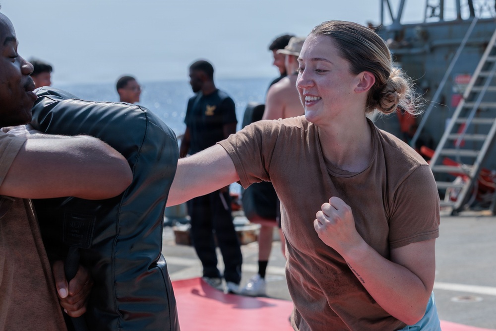 SRF-Bravo Training aboard USS Gonzalez