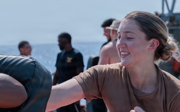 SRF-Bravo Training aboard USS Gonzalez