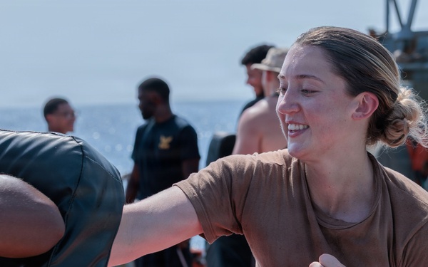 SRF-Bravo Training aboard USS Gonzalez