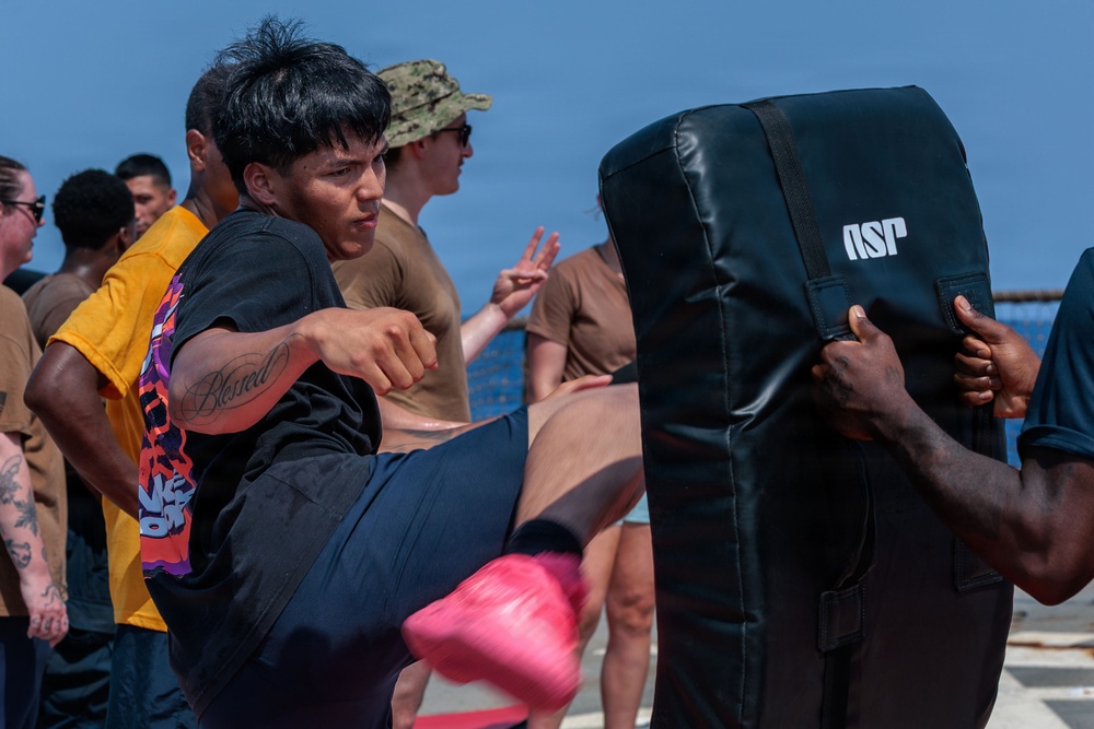 SRF-Bravo Training aboard USS Gonzalez