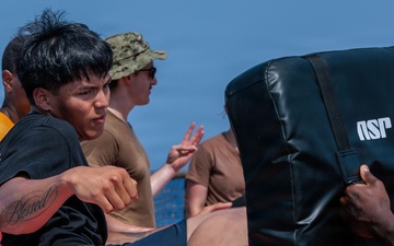 SRF-Bravo Training aboard USS Gonzalez