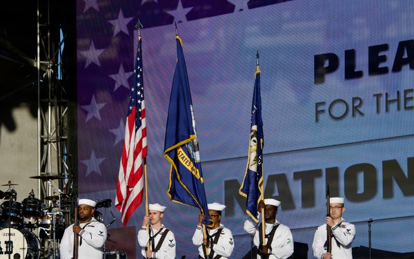 Jelly Roll and Shaboozey Perform at Naval Air Station Jacksonville 2025 Operation MWR Concert